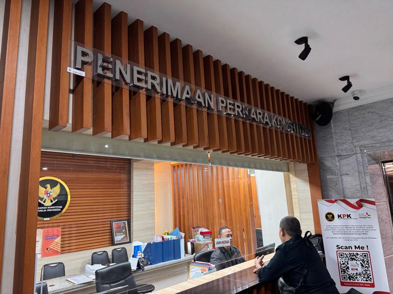 Datangi MK, Irving Nyatakan Tidak Terlibat Menggugat Hasil PSU Pilkada Siak